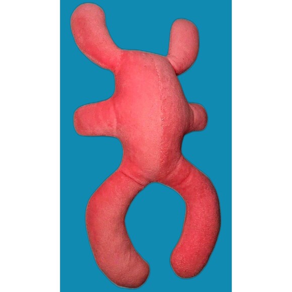 Roblox Pink Rainbow Friends Plush – 10" Stuffed Monster Toy Black Eyes - Picture 2 of 5